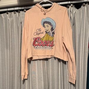 Coors Cowgirl Graphic Hoodie